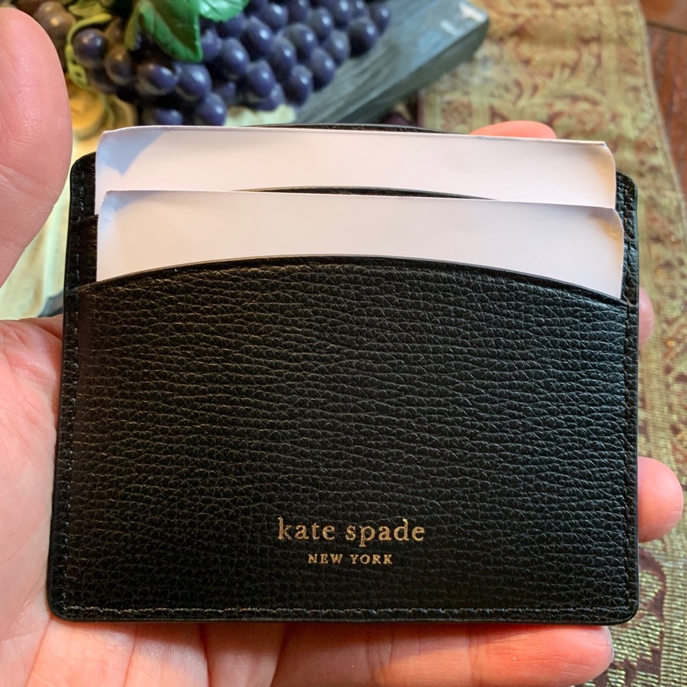 SOLD⛔️Authentic KATE SPADE Daisy Bee leather card holder - Picture 3 of 9